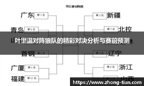 叶里温对阵狼队的精彩对决分析与赛前预测